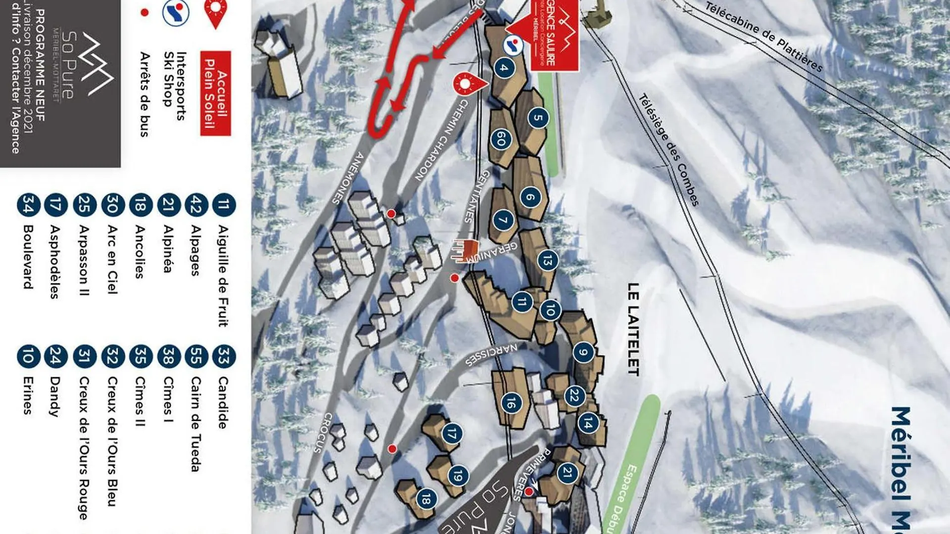 Studio Sur Les Pistes Avec Balcon, 4 Pers, Meribel - Fr-1-182-112 Apartment